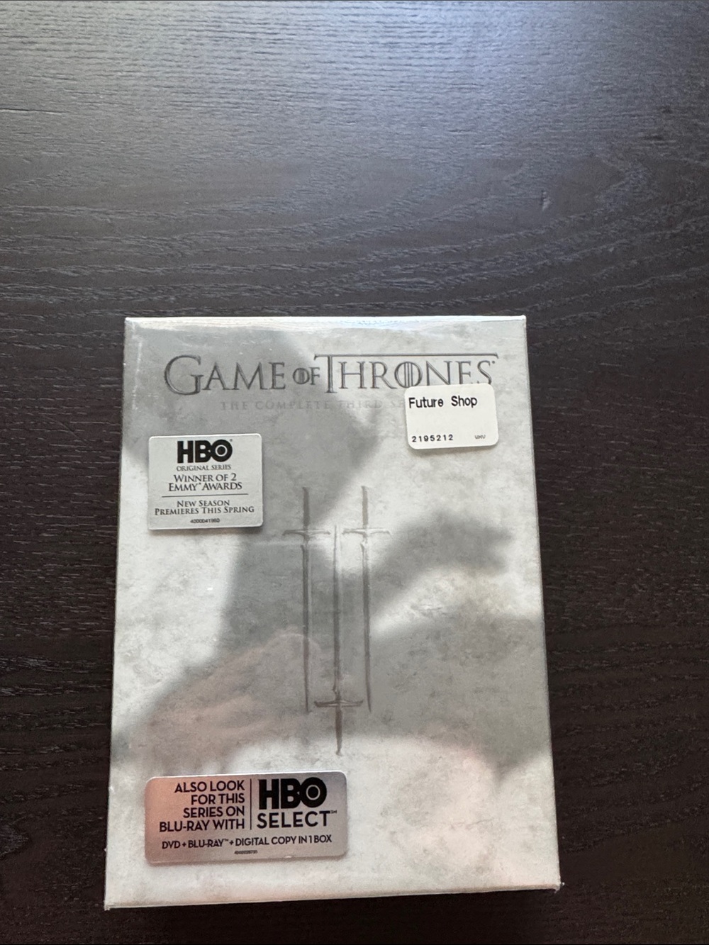 Game of Thrones: The Complete Third Season (Blu-ray/DVD/Digital Combo) – NWT